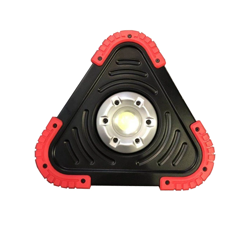 20W Aluminum Rechargeable Work Inspection Spot Lamp with Warning Flash Portable COB Car Flood Working Emergency Lamp 1800 Lumen LED COB Work Light