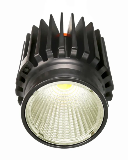 Module d'éclairage commercial à LED Lampe de mise au point Spot Luminaires COB LED Plafond Down Light Frame Housing