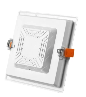 Commerce de gros de haute qualité d'éclairage intérieur LED Square Downlight 12wled Lustre