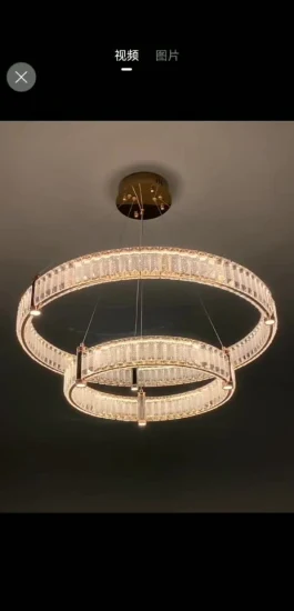Jing Tai éclairage moderne décoratif LED lustre en cristal intérieur LED lustre en cristal chambre chambre plafonnier