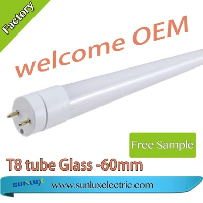 Lampe à LED fluorescente T8 Tube Lighting 9W 60mm 850lm