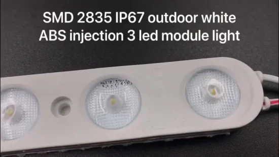 Chine Fabricant haute puissance rétroéclairage boîte à lumière signalisation étanche IP67 Injection DC 12V 24V dimmable blanc chaud 1 2 3 4 SMD 2835 Osram LED Module lumière